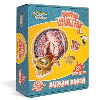 Dr. Livingston Jr. Human Brain Floor Puzzle (100 pieces)