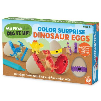 Color Surprise Dinosaur Eggs (My First Dig It Up!)