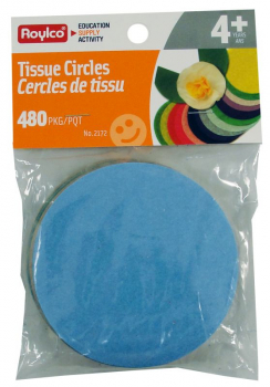 Tissue Paper Circles - 4" (pkg. 480)