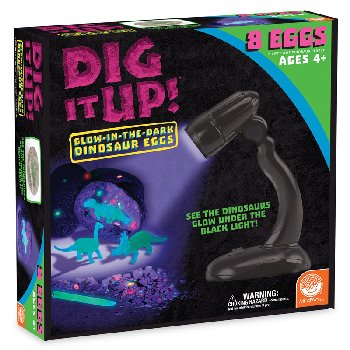 Dig It Up! Glow in the Dark Dinosaur Eggs