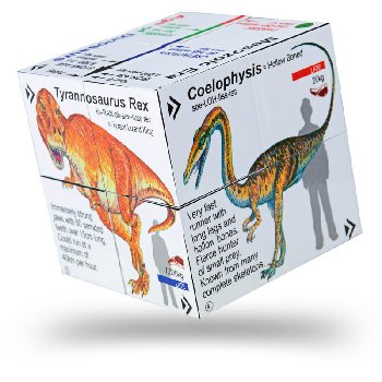 Dinosaurs Cube Book