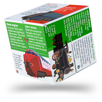 Railway History Cube Book