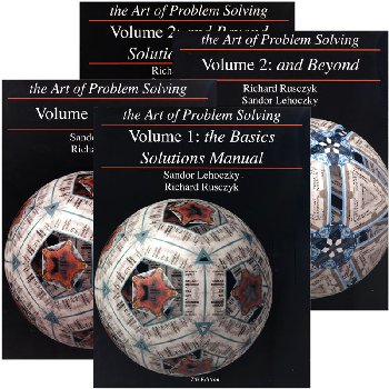 Art of Problem Solving Volume 1: The Basics  & Volume 2: and Beyond Texts & Solutions