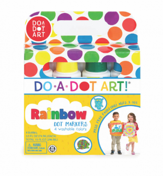 Do-A-Dot Rainbow Markers 4-Pack (Washable)