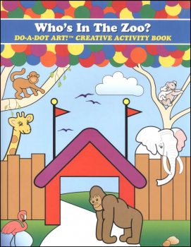 Who's in the Zoo? Creative Art Book