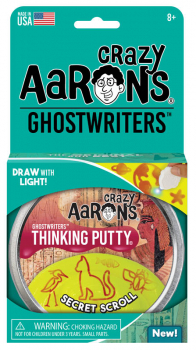 Secret Scroll Putty 4" Tin with Glow Charger (Ghostwriters)