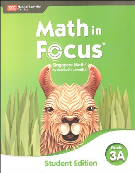 Math in Focus 2020 Student Edition Volume A Grade 3