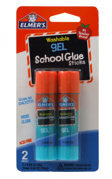 Elmer's Stick Gel  2 count - .28 oz.