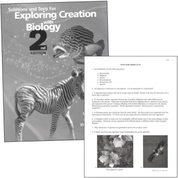 Exploring Creation With Biology Solution Manual W/ Tests | Apologia ...