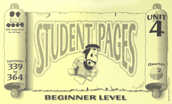 Beginner Student Pages for Lessons 339-364