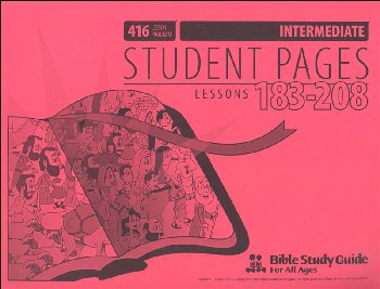 Intermediate Student Pages Lessons 183-208