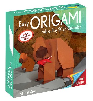Easy Origami Fold-a-Day 2023 Calendar
