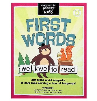 First Words Kids Magnetic Poetry Kit