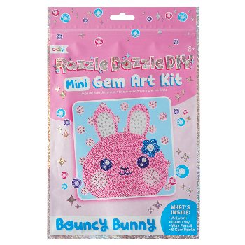 Razzle Dazzle D.Y.I Mini Gem Art Kit - Bouncy Bunny
