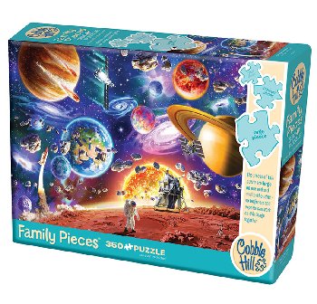 Space Travels Puzzle (Family 350 Piece)