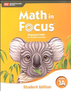 Math in Focus 2020 Student Edition Volume A Grade 1