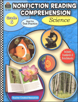 Nonfiction Reading Comprehension Science Grade 6