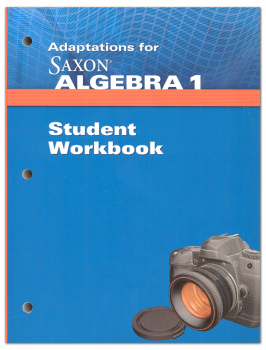 Algebra 1 Adaptations Student Workbook 4th Edition