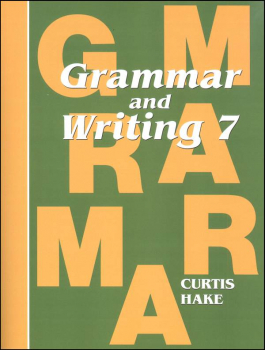Grammar & Writing 7 Student Textbook 1st Edtn
