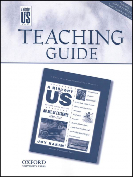 Age Of Extremes Middle/High Teacher Guide (History of US Bk 8)