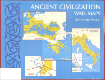 Ancient Civilizations Wall Maps (11" x 17")