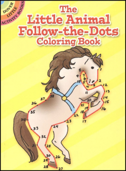 Animal Follow-the-Dots Little Activity Book