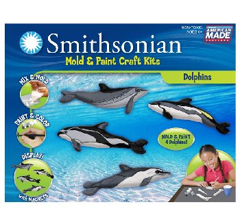 Smithsonian Mold & Paint Kit - Dolphin
