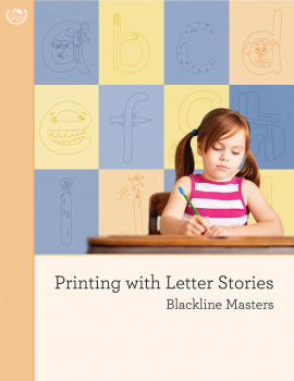 Printing with Letter Stories Blackline Masters