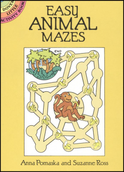 Easy Animal Mazes Little Activity Book