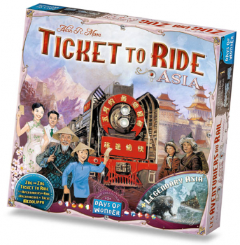 Ticket to Ride Asia Map Collection/Expansion (Volume 1)
