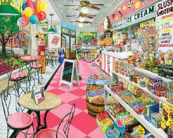 Ice Cream Parlor Puzzle (1000 piece)