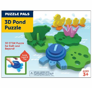 BathBlocks Pond Pals Floating 3D Puzzles