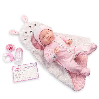 La Newborn in Bunny Themed Bunting