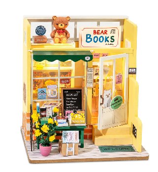 Mind-Find Bookstore (DIY Miniature House)