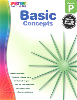 Spectrum Early Years Basic Concepts
