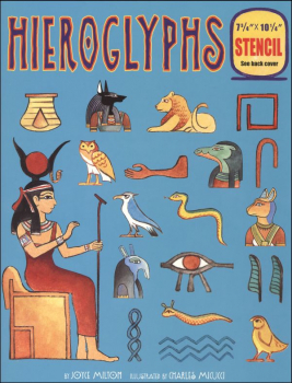 Hieroglyphs w/ Stencil
