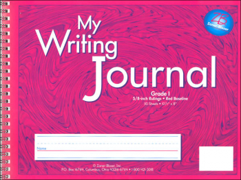 My Writing Journal Z/B Pink, Gr. 1 5/8" Rule