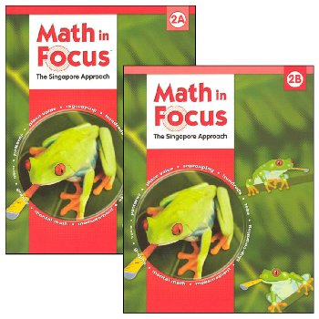 Math in Focus Grade 2 Student Book A & B Set