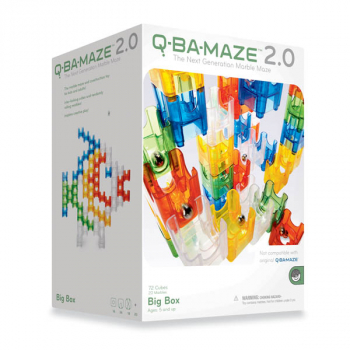 Q-Ba-Maze Big Box 92-pc Set Cool & Hot Colors 2.0