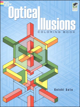 Optical Illusions Coloring Book