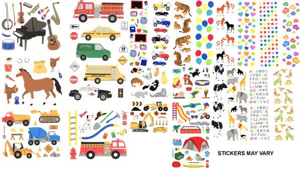 Mrs. Grossman Stickers, Jumbo Variety Pack