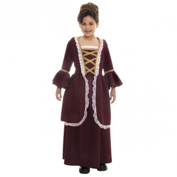 Colonial Girl Costume - Small