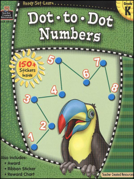 Dot to Dot Numbers (Ready, Set, Learn)