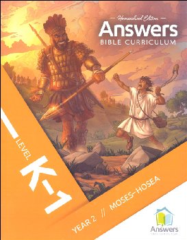 Answers Bible Curriculum Homeschool: K-1 Student Book: Year 2