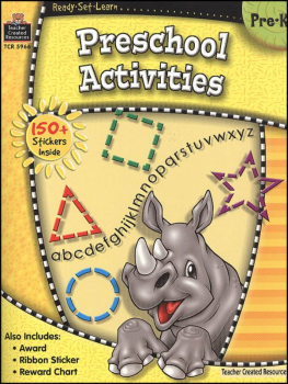 Preschool Activities (Ready, Set, Learn)