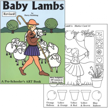 Baby Lambs Art Book