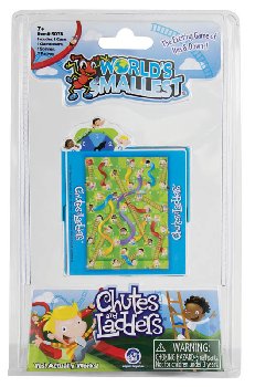World's Smallest Chutes and Ladders Game