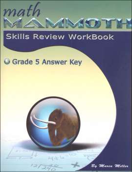 Math Mammoth Grade 5 Color Skills Review Workbook Answer Key