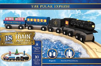 Polar Express Complete Train Play Set (18 piece set)