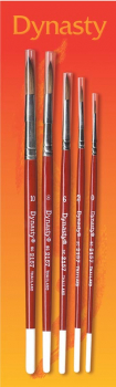 Red Sable Brushes - 5 pack assortment (Set DB-13)